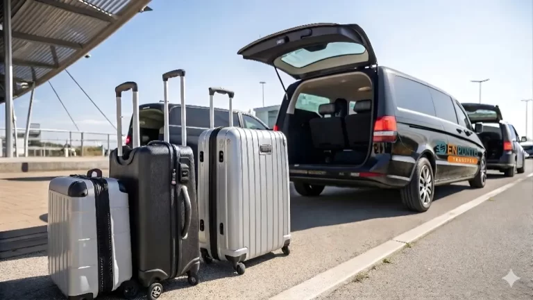 Flota de vehículos para transfer privado desde Providencia al Aeropuerto SCL.